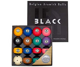 Aramith Tournament Black Billiard Pool Table Ball Set